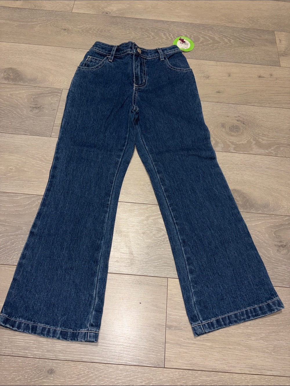 Circo Dark Blue Wide-Leg Flare Jeans